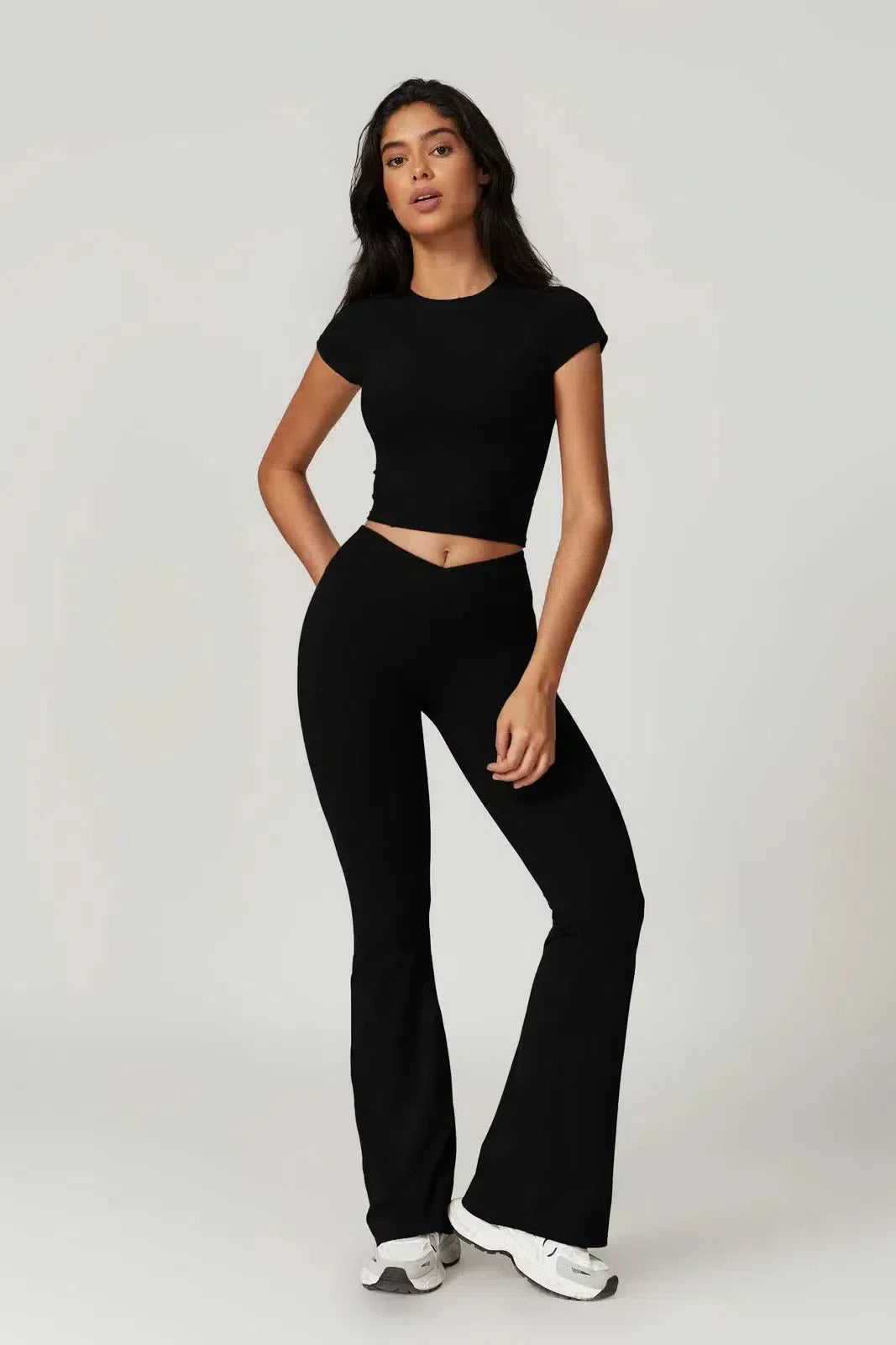 Regina – Cropped top – Top & leggings set-15134061330805-Nancy & Mae Savannah