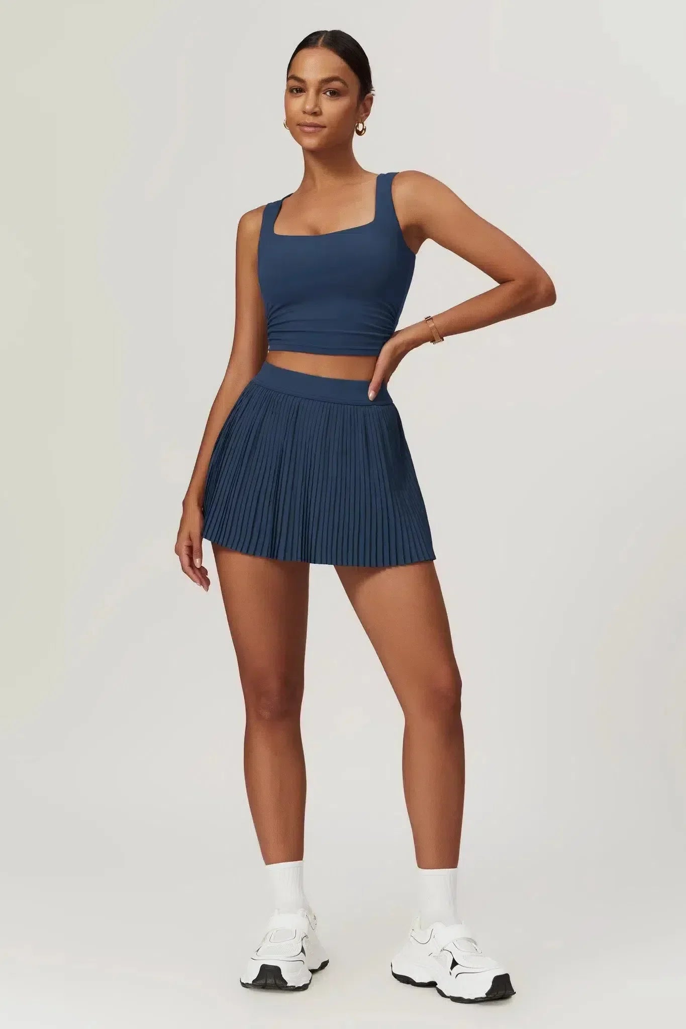 Abriana – Square neckline – Sleek fit top-15134027153781-Nancy & Mae Savannah