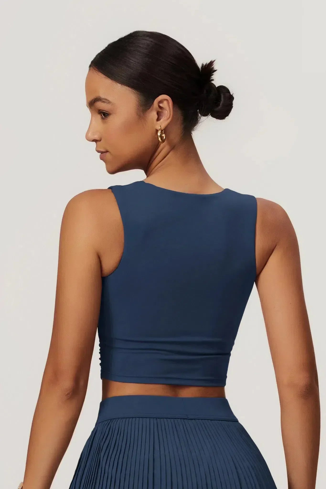 Abriana – Square neckline – Sleek fit top-15134027153781-Nancy & Mae Savannah