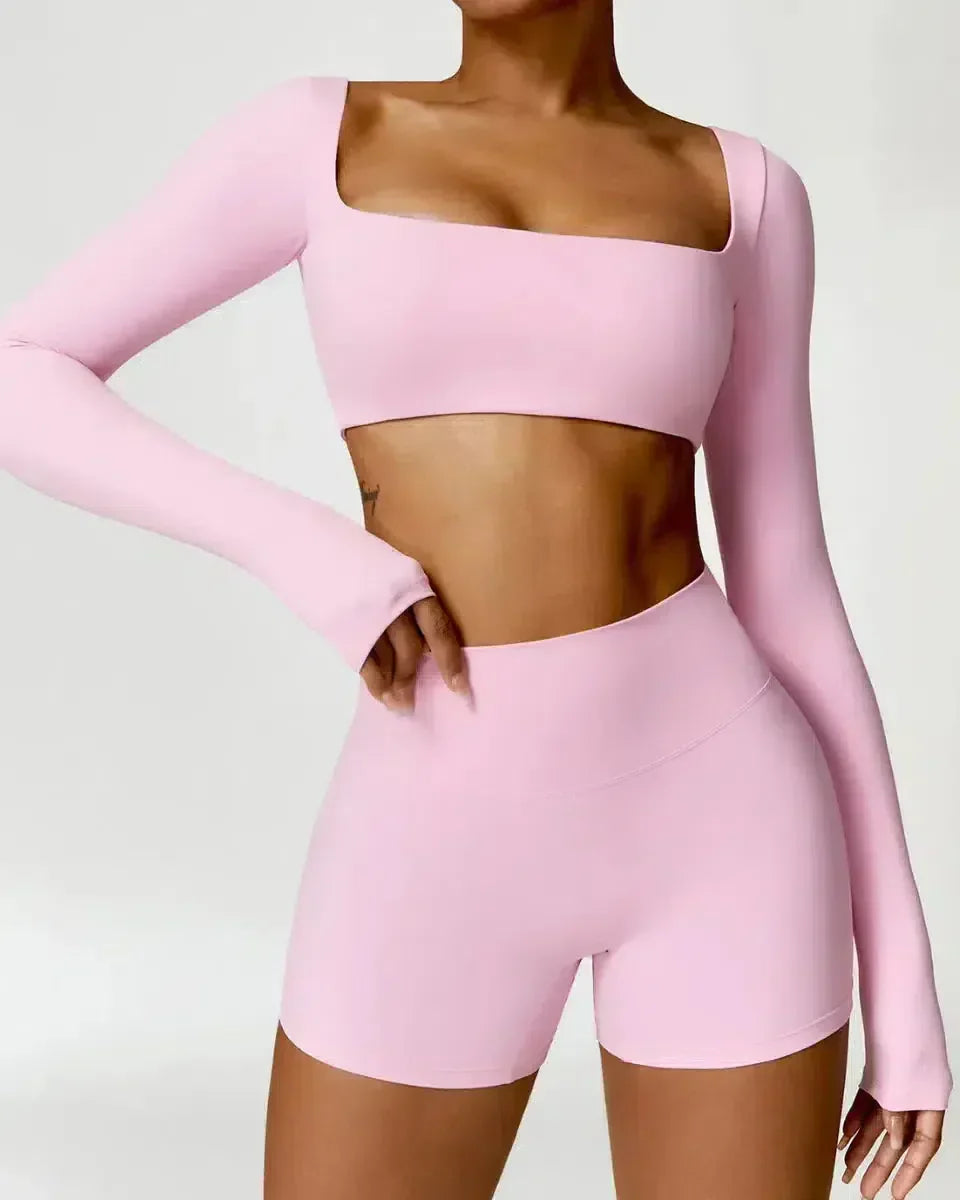 Brunella – Pastel hues – Quick-dry workout set-15133747085685-Nancy & Mae Savannah