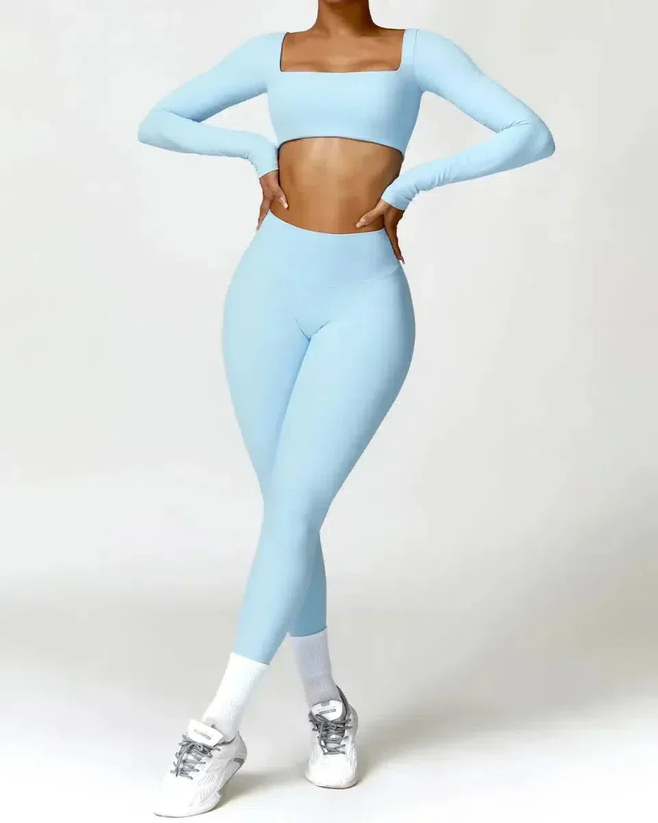 Brunella – Pastel hues – Quick-dry workout set-15133747085685-Nancy & Mae Savannah