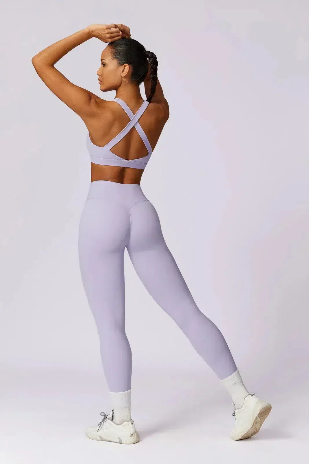 Galilea – High-waisted fit – Workout tights-15134050156917-Nancy & Mae Savannah