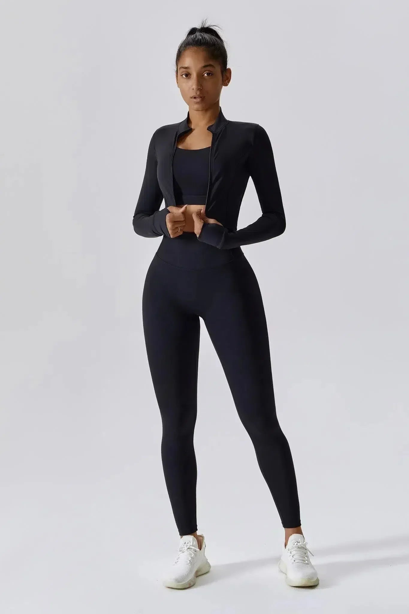 Galilea – High-waisted fit – Workout tights-15134050156917-Nancy & Mae Savannah