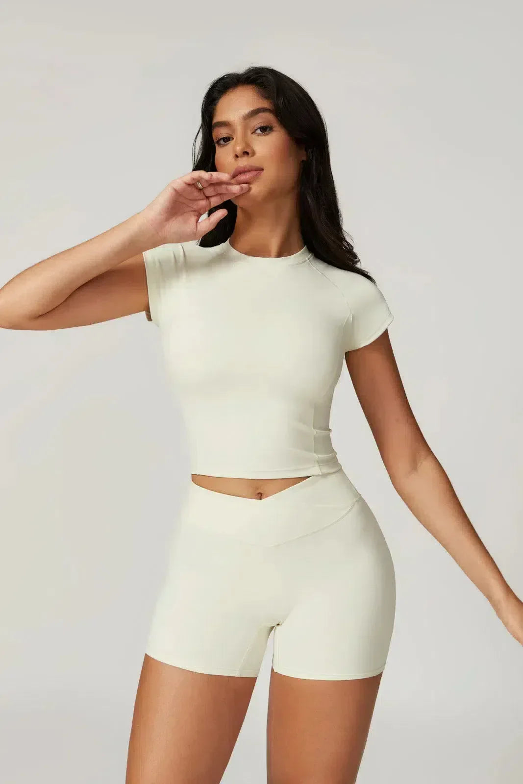 Kaimana – Cropped fit – Top & shorts set-15133712253301-Nancy & Mae Savannah