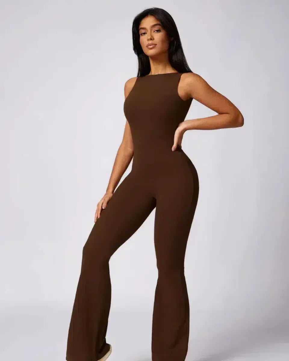 Kalani – Open-back design – Workout jumpsuit-15134026695029-Nancy & Mae Savannah