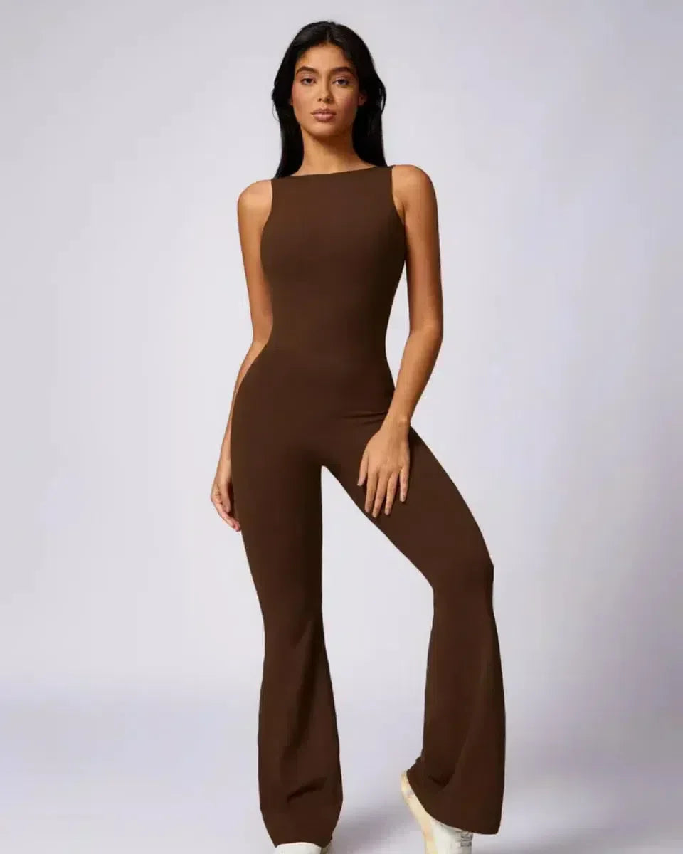 Kalani – Open-back design – Workout jumpsuit-15134026695029-Nancy & Mae Savannah