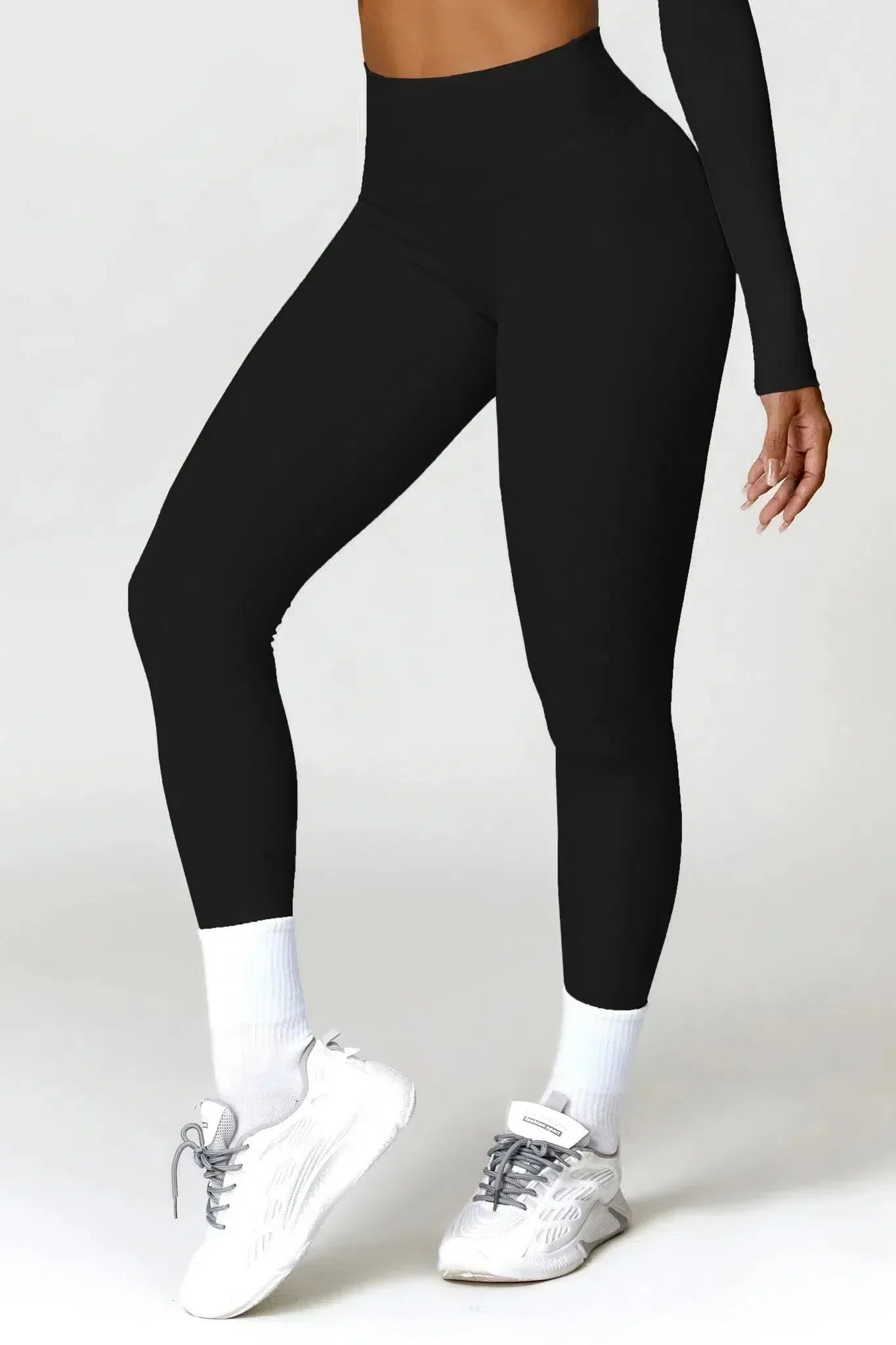 Prisca – Four-way stretch – Sculpting gym leggings-15134060872053-Nancy & Mae Savannah